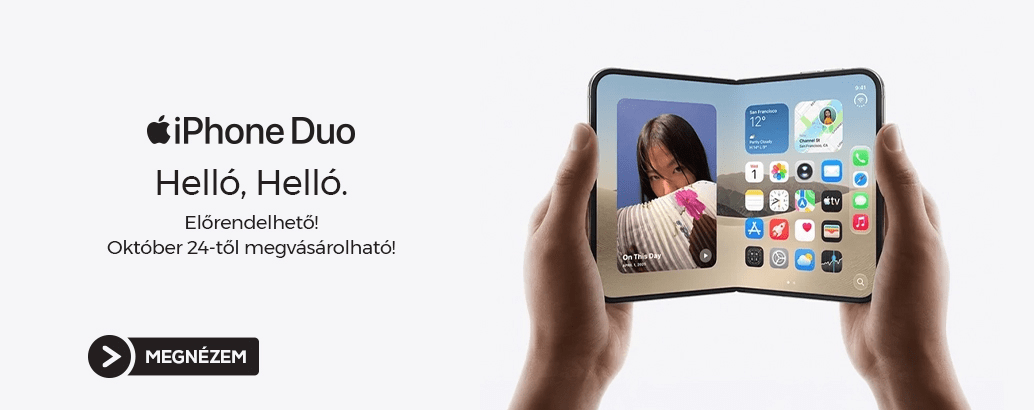 iPhone Duo előrendelés