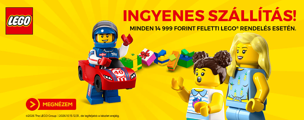 LEGO® díjmentes kiszállítás kampány
