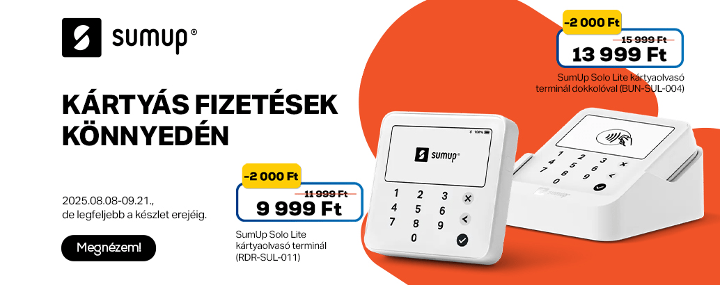 Kártyás fizetések könnyedén
