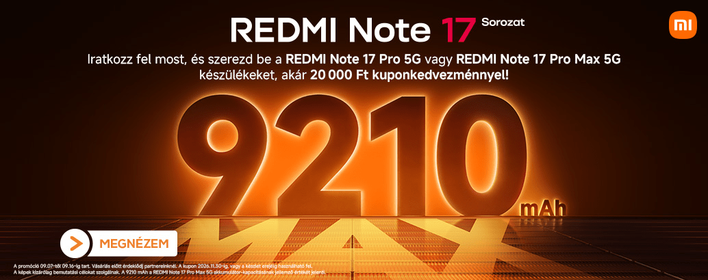REDMI Note 17 sorozat