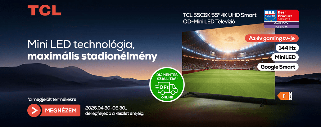 Mini LED technológia, maximális stadionélmény. Ez ennyi!