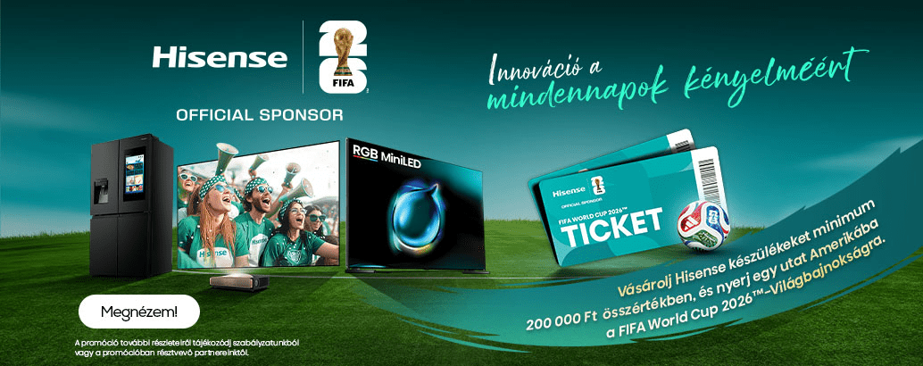 Nyerj világbajnoki futballélményt a Hisense-szel!