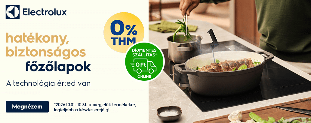 Tökéletes ízek Electrolux ajánlatainkkal. Ez ennyi!