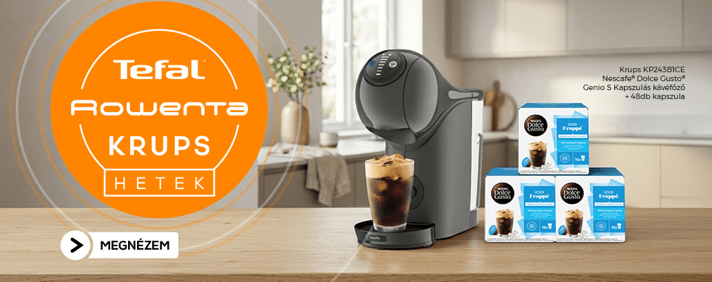 Tefal, Rowenta, Krups hetek