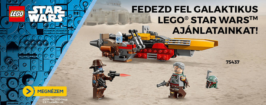 Fedezd fel galaktikus LEGO® Star Wars™ ajánlatainkat!