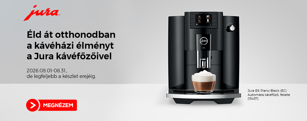 Éld át otthonodban a kávézási élményt a Jura kávéfőzőivel. Ez ennyi!