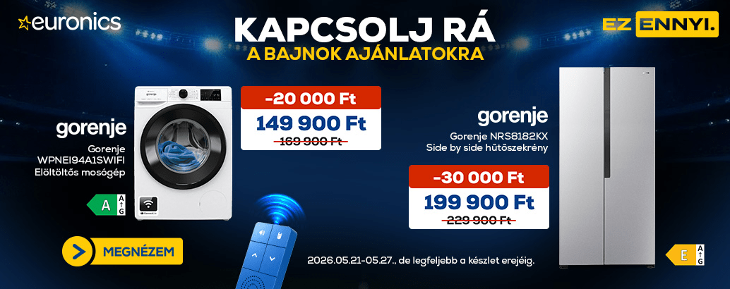 Kapcsolj rá a bajnok ajánlatokra. Ez ennyi.
