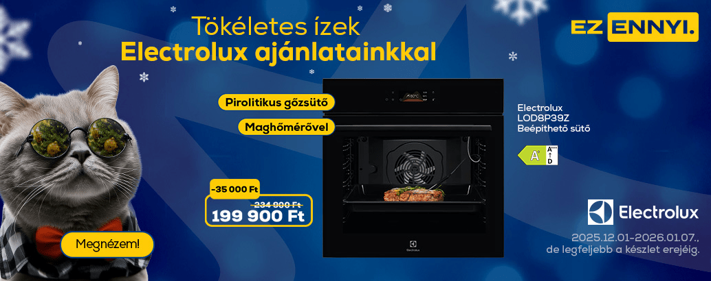 Tökéletes ízek Electrolux ajánlatainkkal
