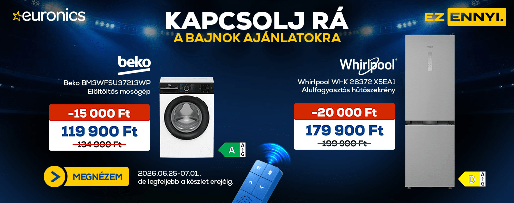 Kapcsolj rá a bajnok ajánlatokra. Ez ennyi.