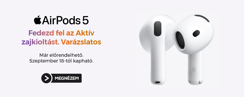 AirPods 5 előrendelhető