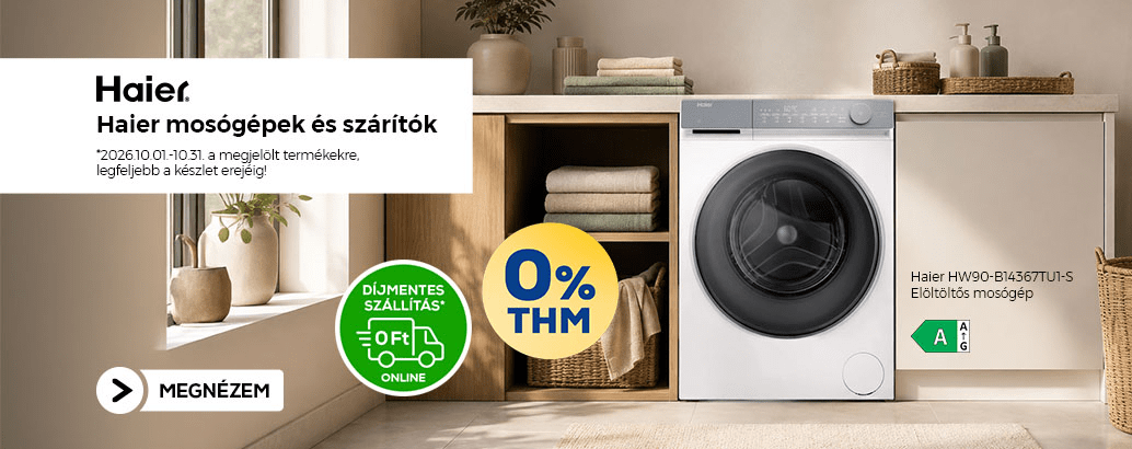 Haier mosógépek és szárítók