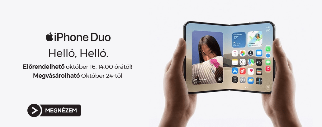 iPhone Duo előrendelés