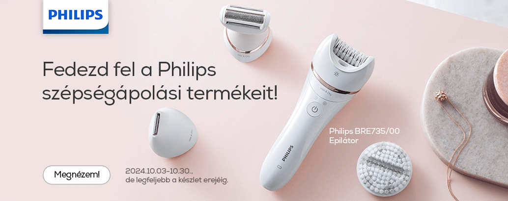 Fedezd fel a Philips szépségápolási termékeit!