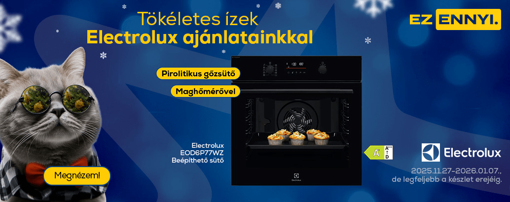 Tökéletes ízek Electrolux ajánlatainkkal