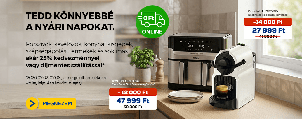 Tedd könnyebbé a nyári napokat.