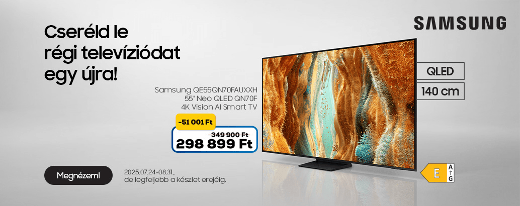 Cseréld le régi televíziódat egy újra!