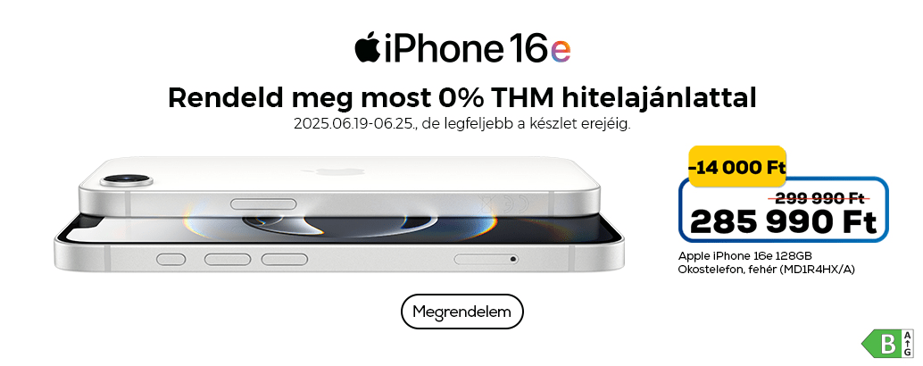 Apple iPhone 0% THM ajánlat
