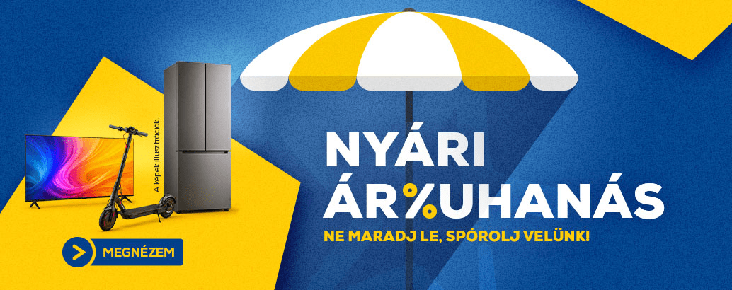 Nyári árzuhanás az Euronics-nál!