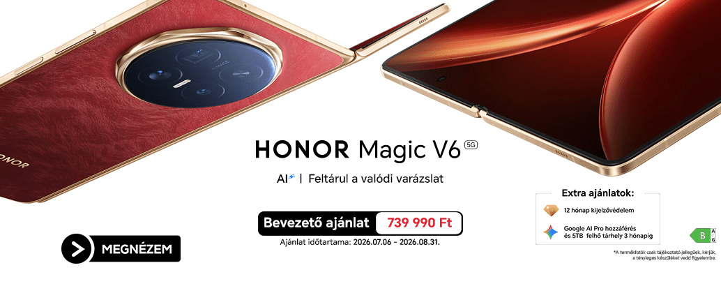 Honor Magic V6 bevezető ajánlat