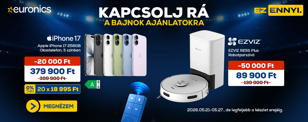 Kapcsolj rá a bajnok ajánlatokra. Ez ennyi.