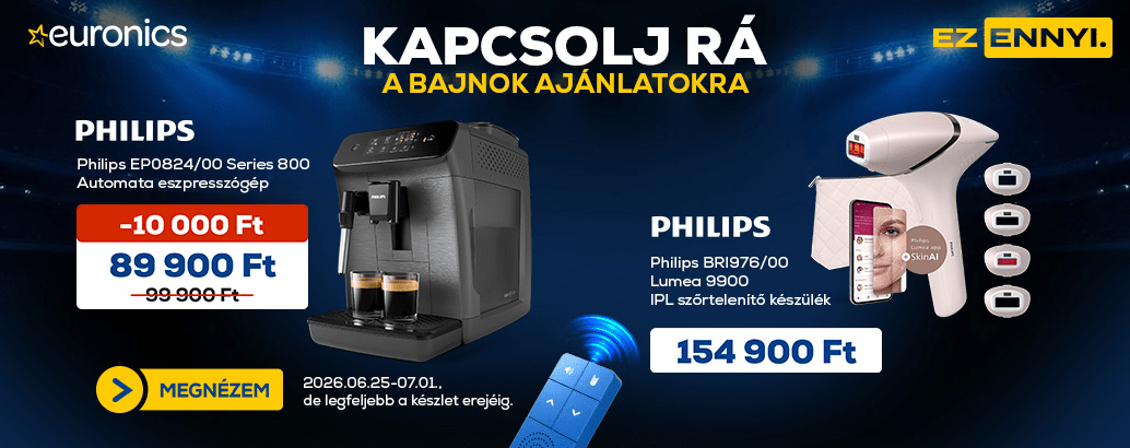 Kapcsolj rá a bajnok ajánlatokra. Ez ennyi.