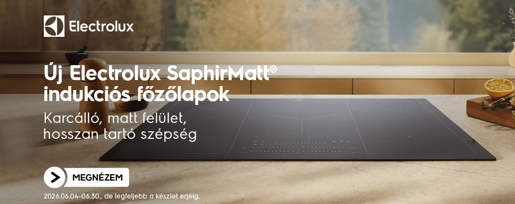 Tökéletes ízek Electrolux ajánlatainkkal. Ez ennyi!