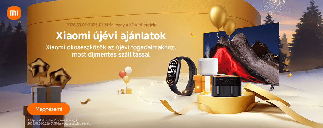 Xiaomi újévi ajánlatok