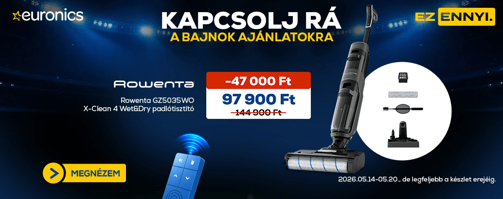Kapcsolj rá a bajnok ajánlatokra! Ez ennyi.