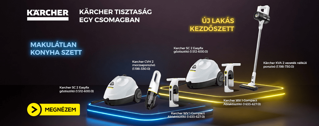 Kärcher tisztaság egy csomagban