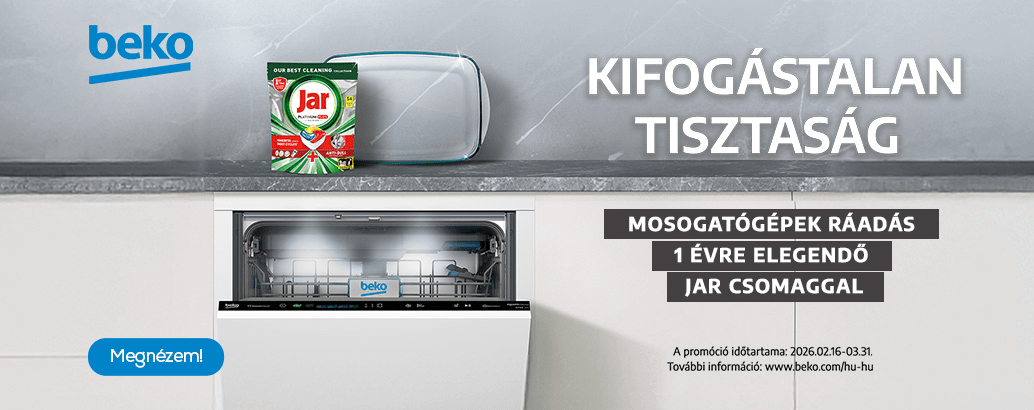 Kifogástalan tisztaság, mosogatógépek ráadás 1 évre elegendő Jar csomaggal!