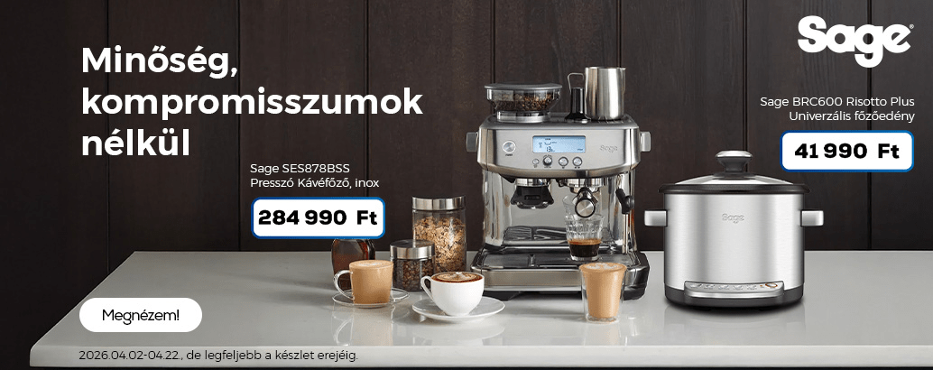 Sage minőség, kompromisszumok nélkül