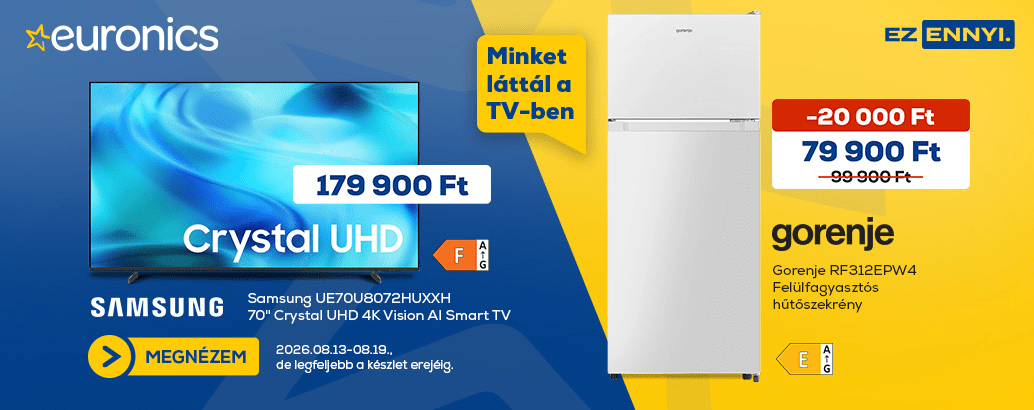Minket láttál a TV-ben