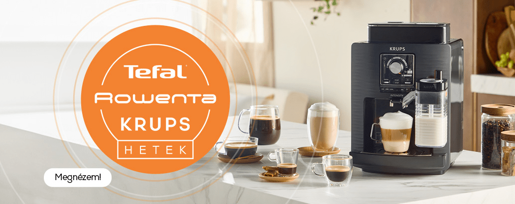 Tefal, Krups és Rowenta hetek