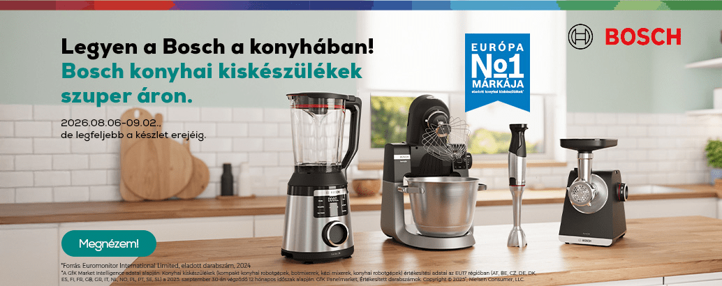 Legyen a Bosch a konyhádban!