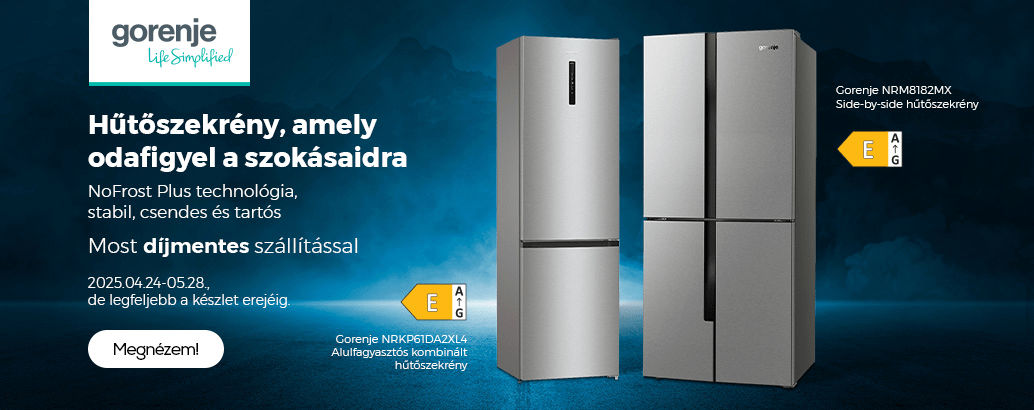Gorenje hűtés ajánlatok