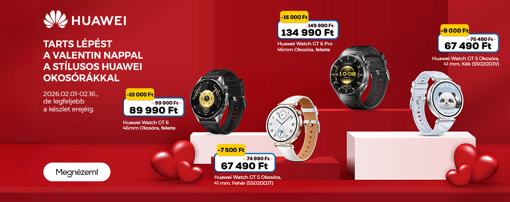 Huawei Valentin napi ajánlatok