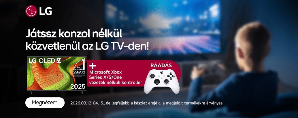 Játssz konzol nélkül közvetlen az LG TV-den!