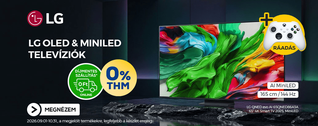 LG OLED & MiniLED televíziók