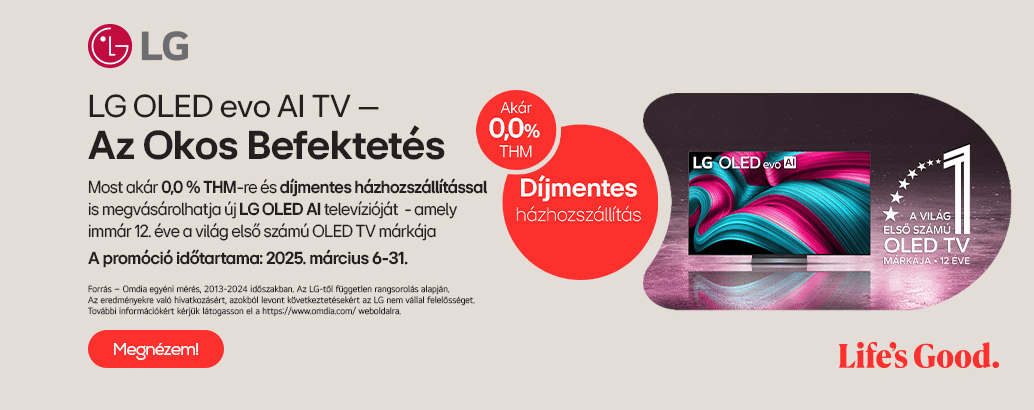 LG AI TV-k: Az okos befektetés!