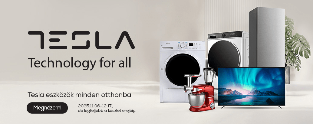 Tesla eszközök minden otthonba