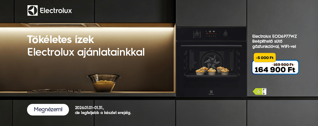 Tökéletes ízek Electrolux ajánlatainkkal