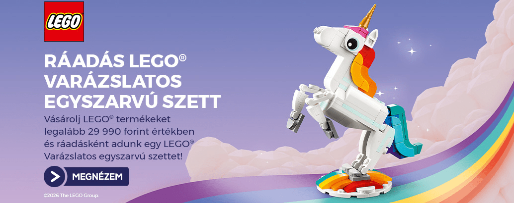Ráadás LEGO® varázslatos egyszarvú szett