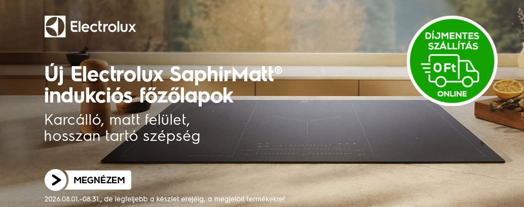 Tökéletes ízek Electrolux ajánlatainkkal. Ez ennyi!