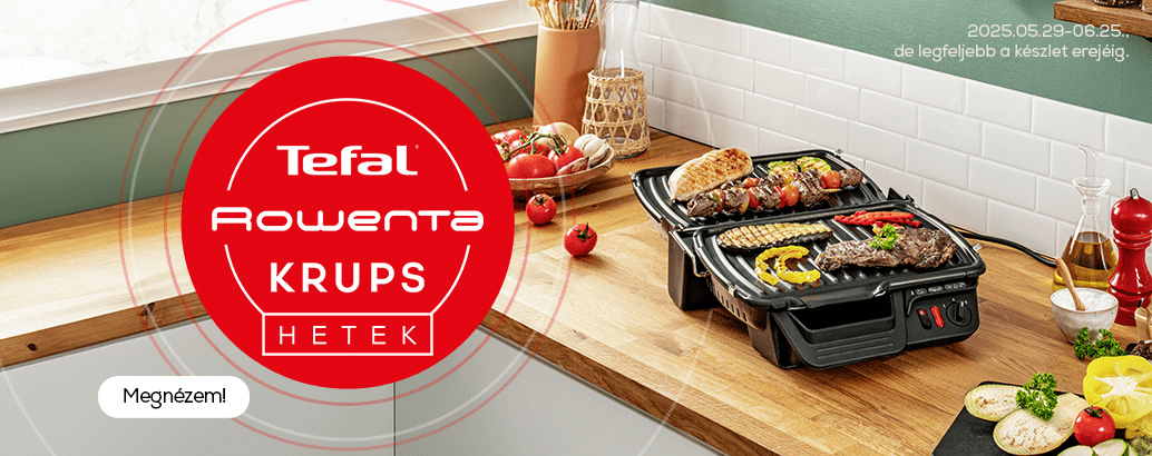 Tefal, Rowenta, Krups hetek!
