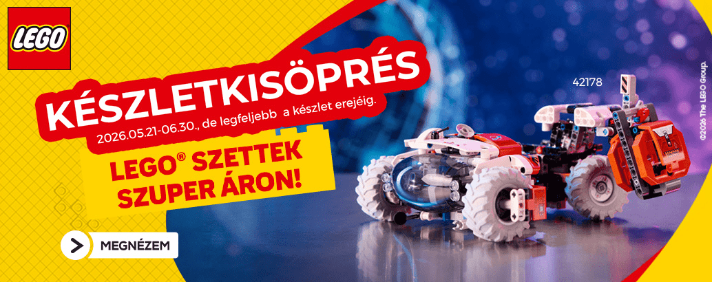 Készletkisöprés! LEGO® szettek most szuper áron!