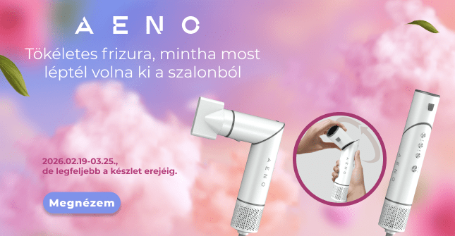 Aeno HS1 Hajformázó és hajszárító (AHS0001)