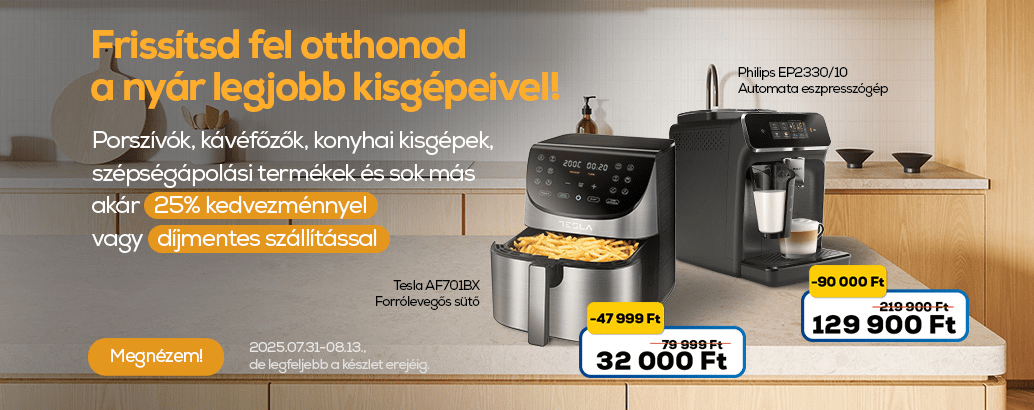 Frissítsd fel otthonod a nyár legjobb kisgépeivel!