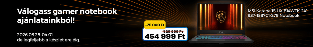 Gamer notebook ajánlatok