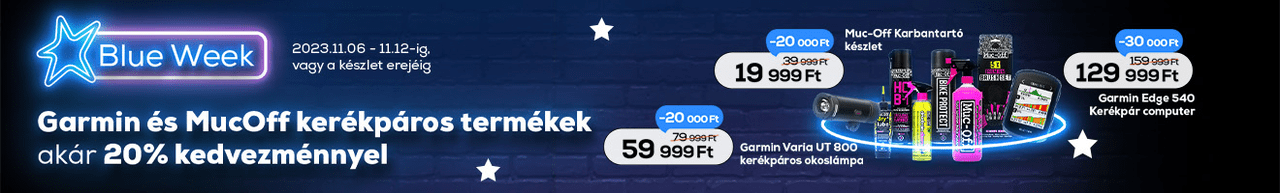 Garmin és MucOff termékek