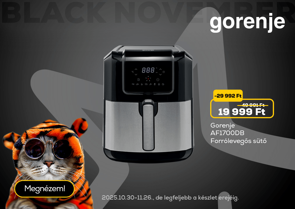 Gorenje AF1700DB Forrólevegős sütő